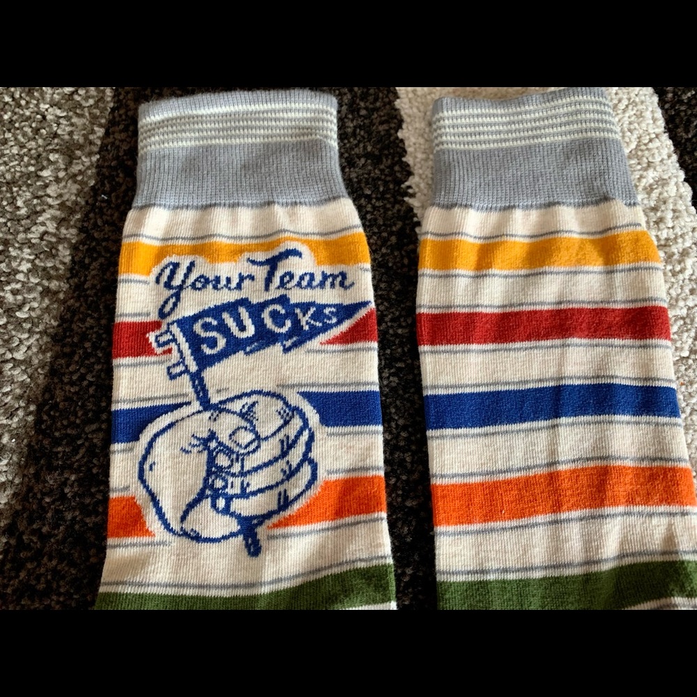 Blue Q team socks